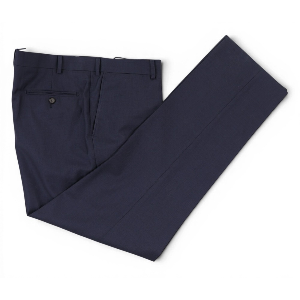 SuitSupply Suit 44L Blue Perennial Vitale Barberis Canonico 110's Wool - Picture 13 of 16